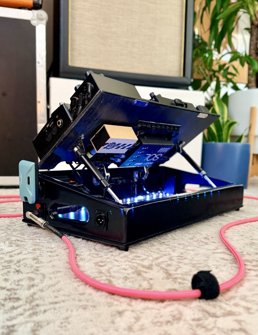 Open pedalboard build